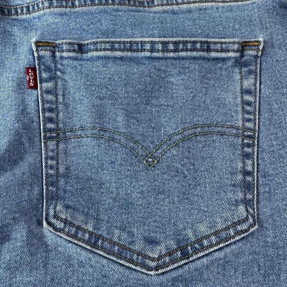 Levi's 541 Jeans Mens 42x30 Blue Light Wash Athletic Tapered Denim 5 Pocket